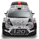 Illustration for article titled Marvel At The Wide Hips, Huge Wing And General Insanity Of Hyundais 2017 i20 WRC Car